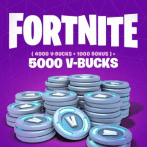 Carte Fortnite 5000 V-bucks - Epic Games