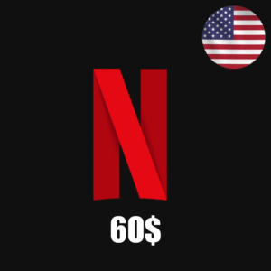 Carte cadeau Netflix 60$ – États-Unis