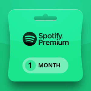 Carte Cadeau Spotify Premium 1 Mois – France
