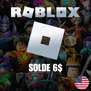 Carte Cadeau Roblox 6$ – USA