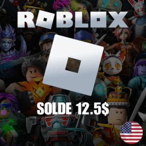 Carte Cadeau Roblox 12,5 $ – USA