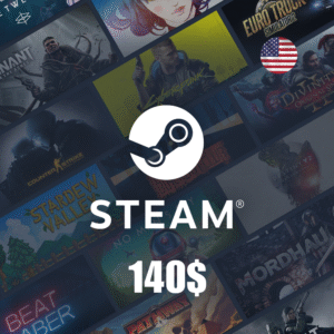 Steam Gift Card $140 US Activation Code