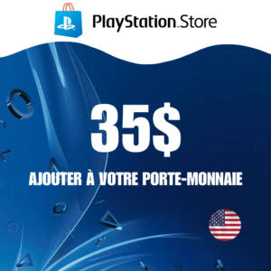 Carte PlayStation Network 35 $ – États-Unis