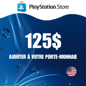Carte PlayStation Network 125 $ – États-Unis