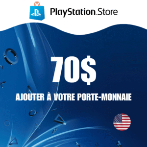 Carte PlayStation Network 70$ – États-Unis