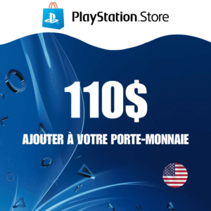 Carte PlayStation Network 110$ – Etats-Unis