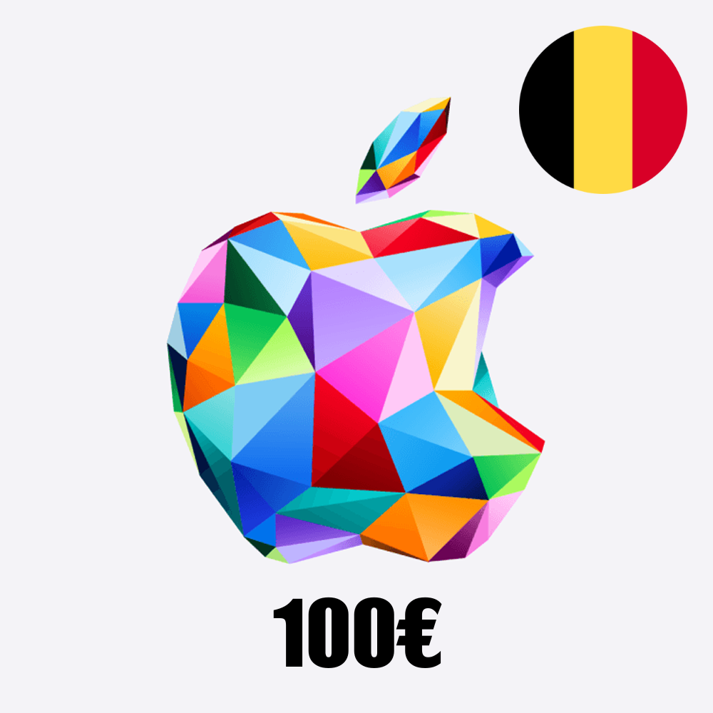 Carte Cadeau Apple 100 € – Belgique