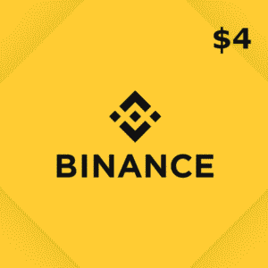 Carte Cadeau Binance 4 $ – Convertie en USDT