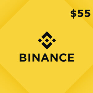 Carte Cadeau Binance 55 $ – Convertie en USDT