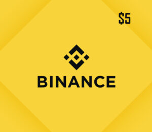 Carte Cadeau Binance 5 $ (convertie en USDT)