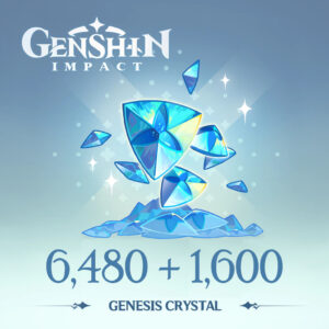 Genshin Impact – 6 480 + 1 600 Primo-Gemmes – Global