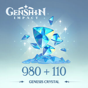 Genshin Impact – 980 + 110 Primo-Gemmes – Global
