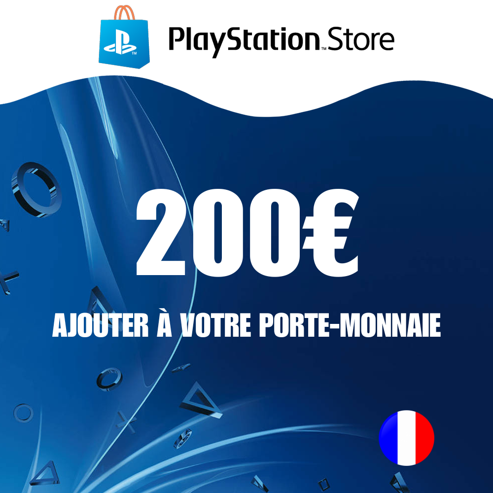 Carte PSN 200€ - France