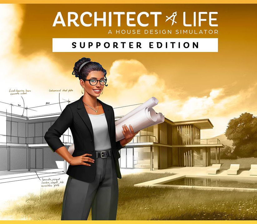 Architect Life: A House Design Simulator Supporter Edition – PC Steam (Global)