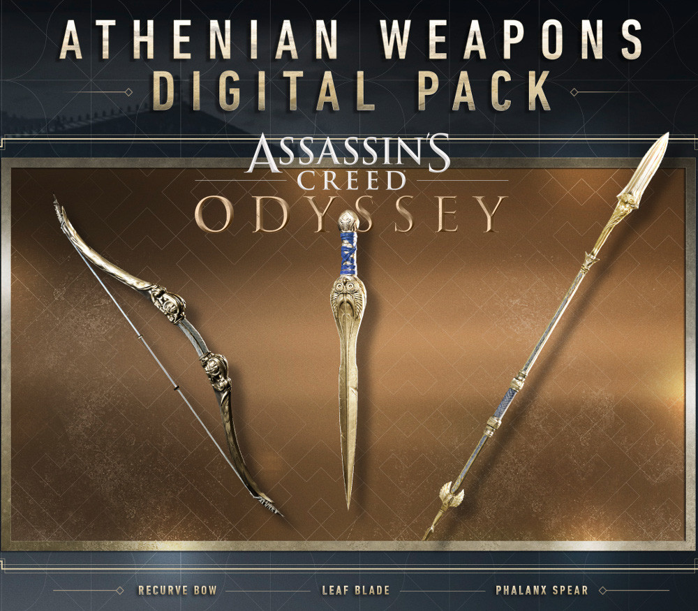 Assassin's Creed Odyssey Athenian Weapons Pack PS4 – PS4/PS5 PlayStation (Europe)