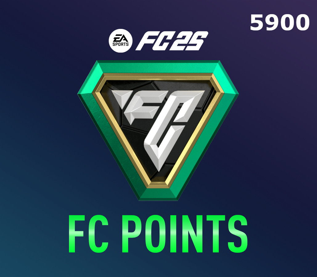 EA SPORTS FC 25 FC Points 5900 / – Xbox One / Xbox Series X|S Xbox (Europe)