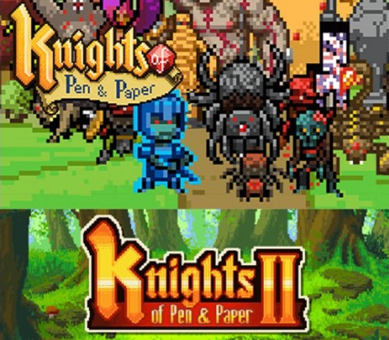Knights of Pen and Paper I & II Collection – PC Steam (Global)