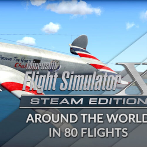 Microsoft Flight Simulator X: Edition Around The World In 80 Flights Add On – PC Steam (Global)
