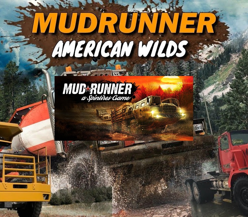 Spintires: MudRunner American Wilds Edition PL/RU Language Only – PC Steam (Europe)