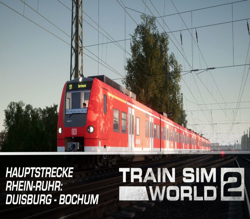 Train Sim World 2 Hauptstrecke Rhein Ruhr: Duisburg Bochum Route Add On – PC Steam (Global)