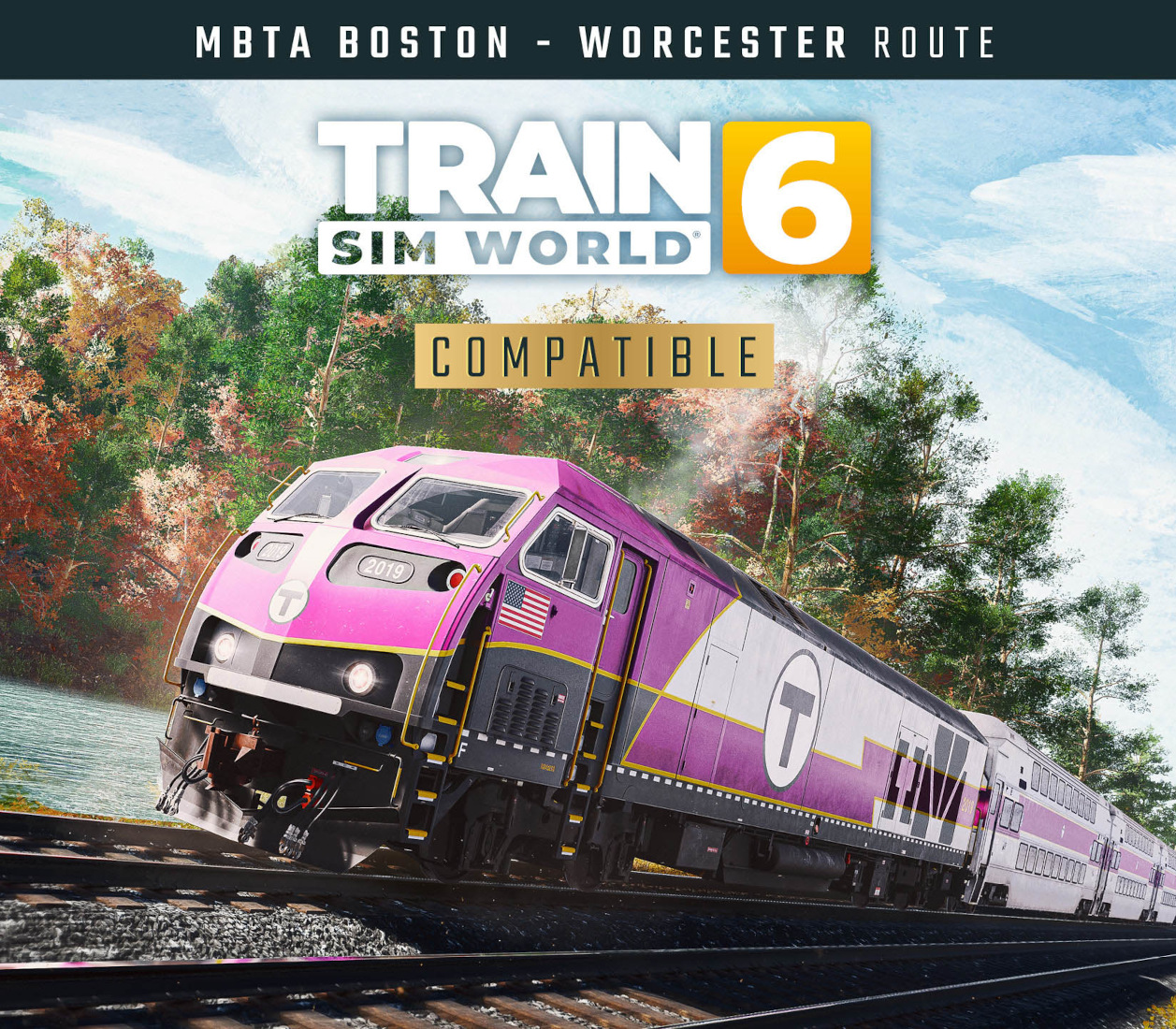 Train Sim World 6: MBTA Commuter: Boston Framingham/Worcester Line Route Add On / / – PC Steam (Europe)