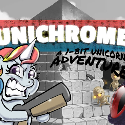 Unichrome: A 1 Bit Unicorn Adventure – PC Steam (Global)