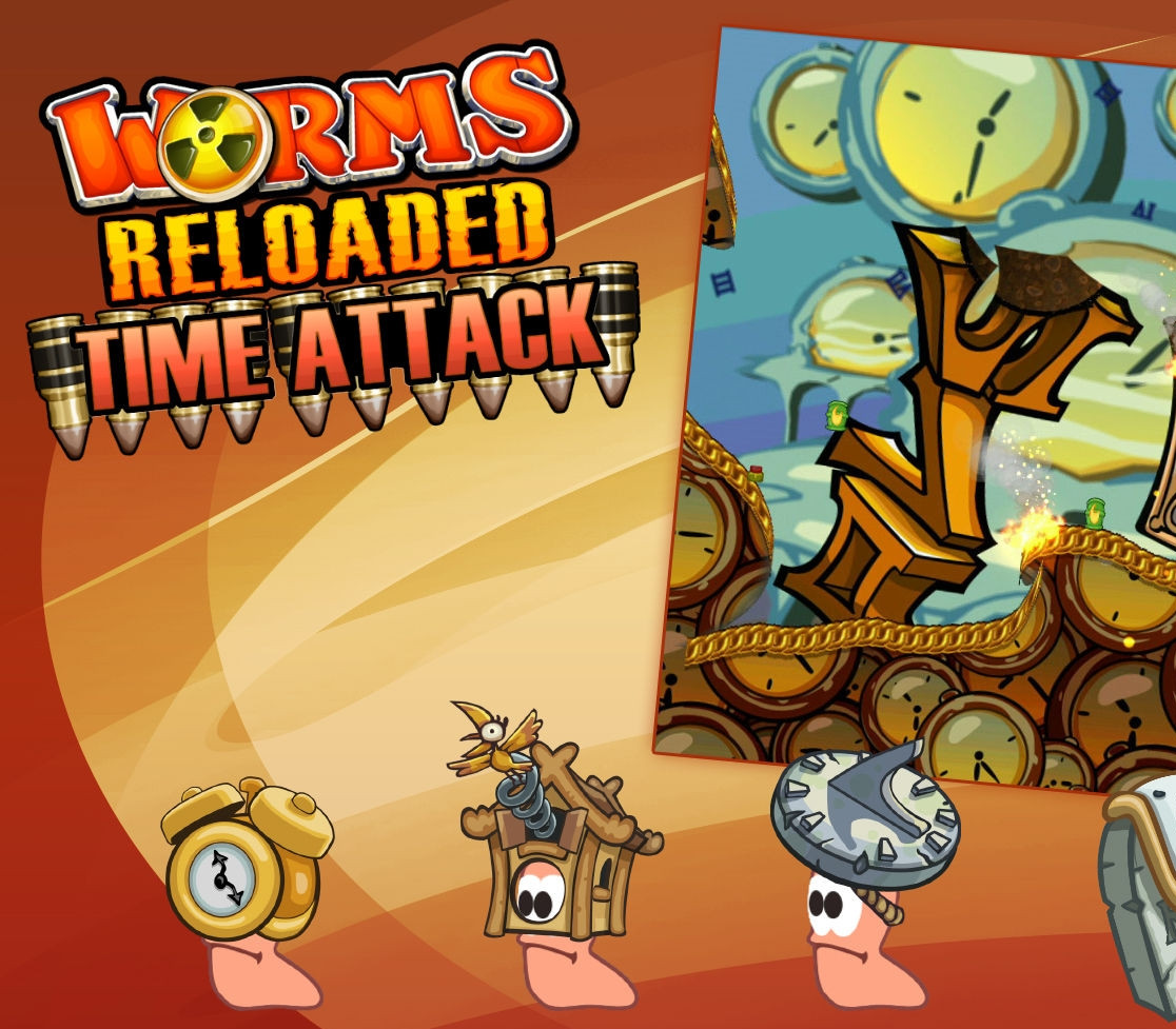 Worms Reloaded Time Attack Pack – PC Steam (Europe)
