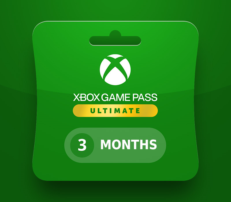 Xbox Game Pass Ultimate 3 Mois - Europe