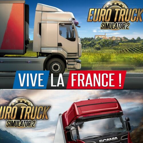 Euro Truck Simulator 2 + Vive la France Bundle – PC Steam (Europe)