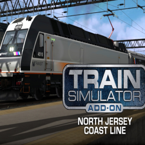 Train Simulator North Jersey Coast Line Route Add on – PC Steam (Europe)